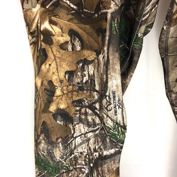 Under Armour ColdGear Camo Leggings Pants Infrared - Picture 3 of 8